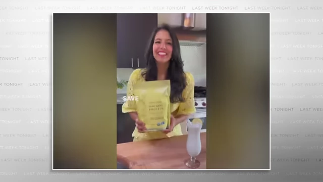 Vani Hari promotes her own "Truvani's lemon cookie protein" powder, directly after criticizing a competing product.