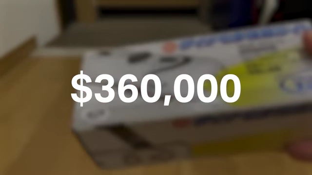 Graphic showing $360,000 as total rent paid over 30 years