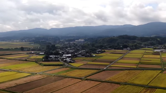 Rural Japanese landscape, typical location for abandoned "akiya" homes