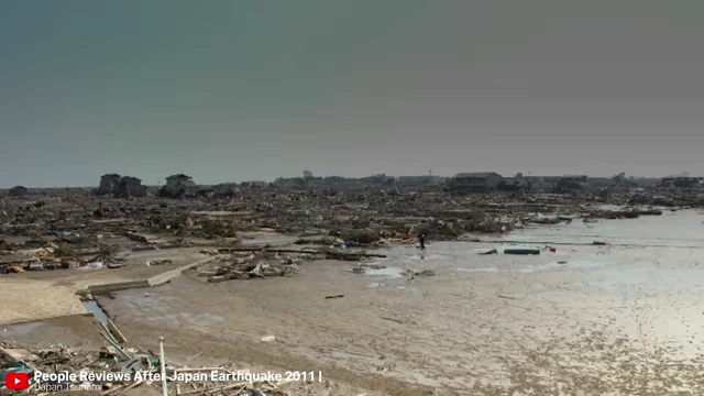 Widespread devastation after the 2011 Japan earthquake and tsunami