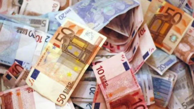 A pile of Euro banknotes, used to clarify that "asking for anything" does not mean material wealth.