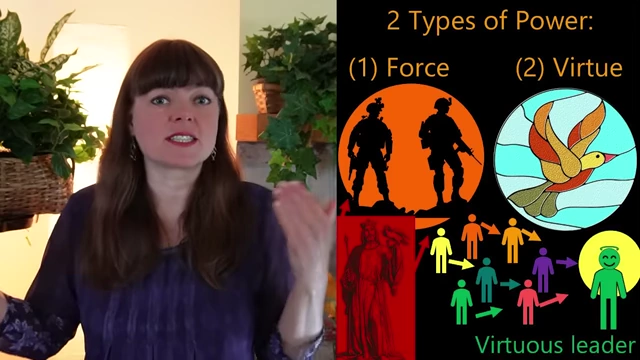 Two types of power: Force and Virtue