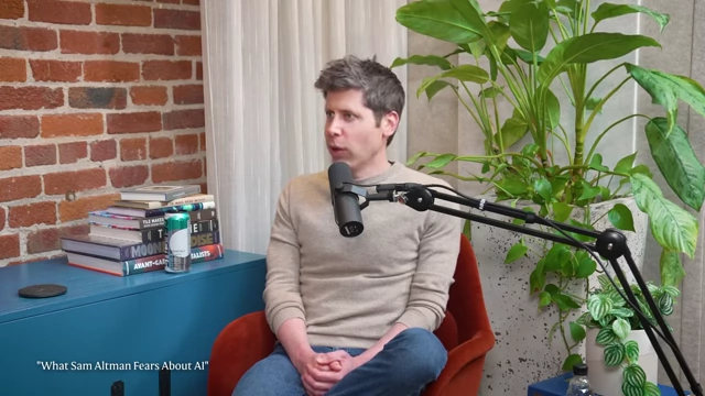 Sam Altman discussing the 'Manhattan project for AI'