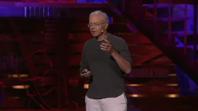 Peter Singer delivering a TED Talk on effective altruism