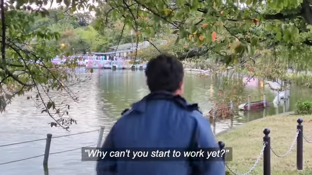A person in conversation asks, "Why can't you start to work yet?", illustrating the pressure hikikomori face.