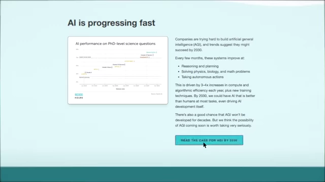 Summary slide emphasizing rapid AI progress and the call to action for public engagement.