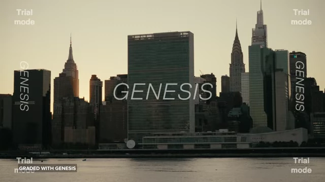 An example of footage graded with Genesis, showcasing its accurate and consistent film look.