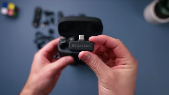 A dedicated HollyLand smartphone USB-C receiver for the Lark Max 2.
