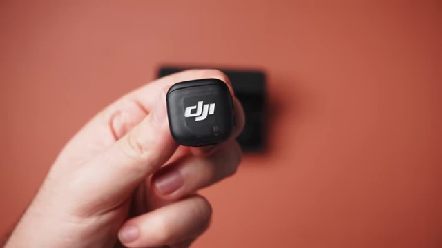 The DJI Mic 3 transmitter, showing a lack of 3.5mm mic input.