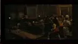 A dancer twerking in the background of the juke joint scene.