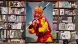 An image of the Monkey King, an iconic archetype from Chinese opera.
