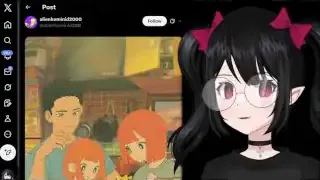 The animated McDonald's Japan commercial with a happy family, considered 'fascist propaganda' on Western Twitter.