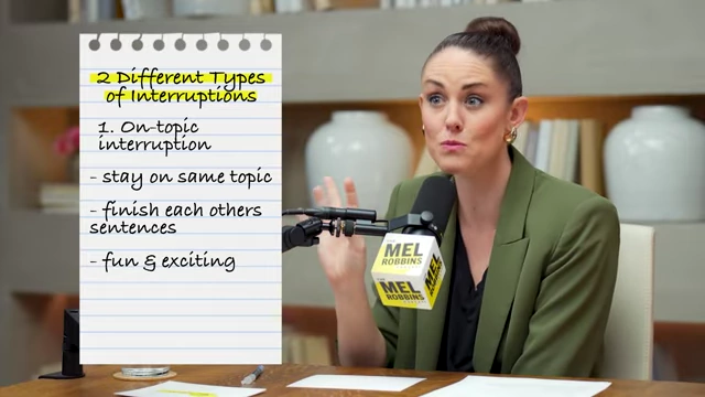 Two Different Types of Interruptions: On-topic and Off-topic