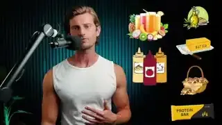 An array of healthy but calorie-dense ingredients like olive oil, butter, nuts, protein bars, and juices, which the speaker learned to moderate.