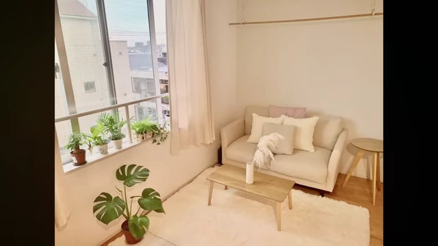 Creator's small studio apartment in Tokyo