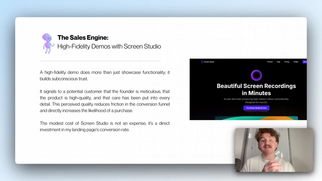 Screen Studio's beautiful screen recording interface
