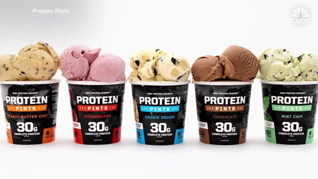 Protein Pints ice cream flavor lineup