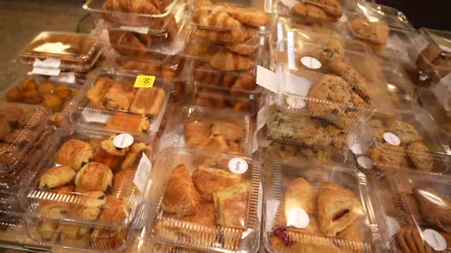 烘焙区各种甜点