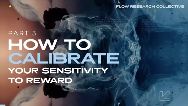 Part 3: How to Calibrate Your Sensitivity to Reward title card.