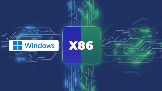 展示Windows与x86的兼容性