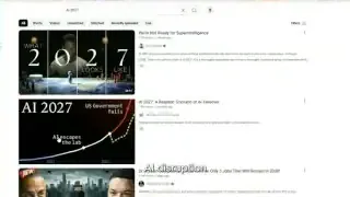 AI disruption articles on a screen