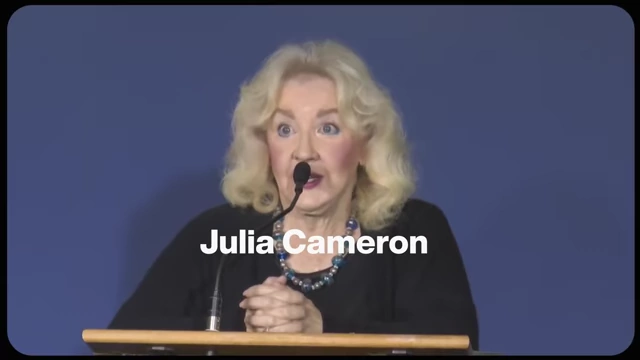 Julia Cameron, author of "The Artist's Way," speaking, relating to the "Artist Date" concept.