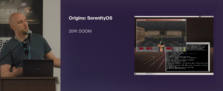 SerenityOS运行Doom游戏