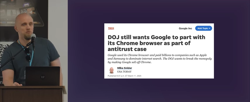 美国司法部（DOJ）建议Google出售Chrome浏览器