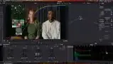 The vectorscope showing the color bias in highlights and shadows when neutral neg curves are not applied.