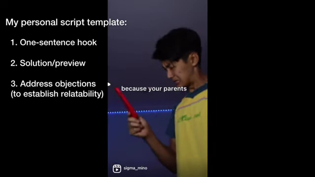 A video clip demonstrating how to address a common objection, "Now I know you don't want to hear this information cuz your parents told you."