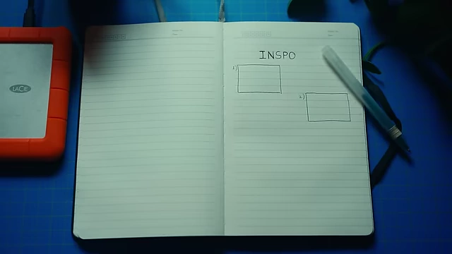 A notebook with "INSPO" written, symbolizing the ideation process for video essays.