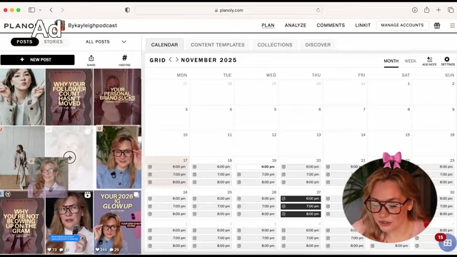 A drag-and-drop feature within a social media scheduling tool, allowing users to visually arrange content on their Instagram grid.