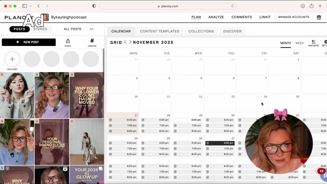 A calendar view in a social media scheduling tool indicating optimal posting times for content based on analytics.
