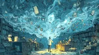 Information explosion vs. decaying thought