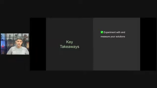 Key takeaways for implementing concurrency solutions.