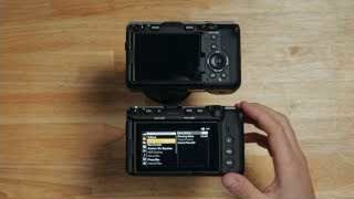 Sony FX5 and FX3 menu comparison