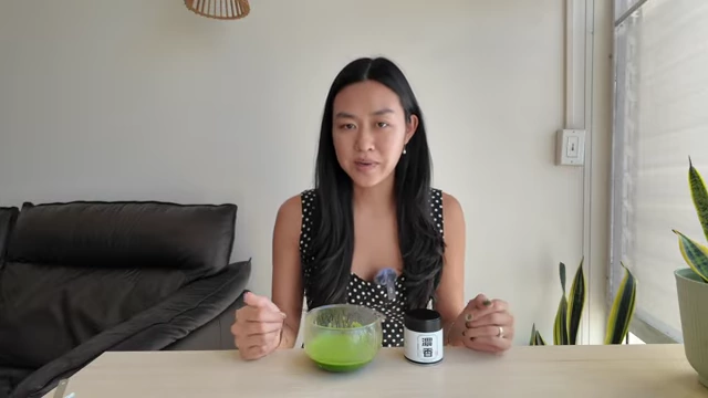 Reviewer discussing tasting notes with prepared Asahi matcha