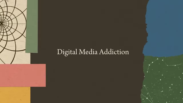 Title card: "Digital Media Addiction"