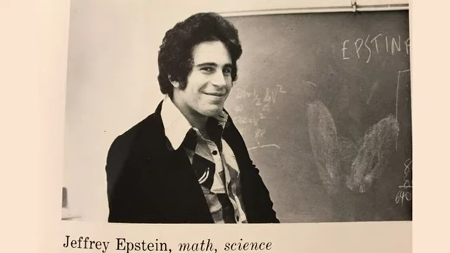 Jeffrey Epstein as a math and science teacher at Dalton School