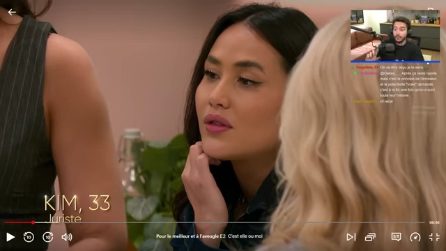 Kim, 33 ans, juriste, évalue ses options amoureuses.