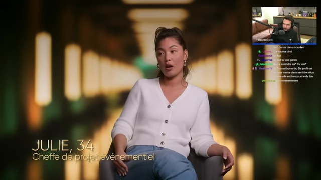 Julie, 34 ans, cheffe de projet événementiel, réfléchit à son parcours de vie difficile.