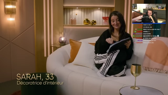 Sarah, 33 ans, décoratrice d'intérieur, énonce ses critères pour un partenaire.