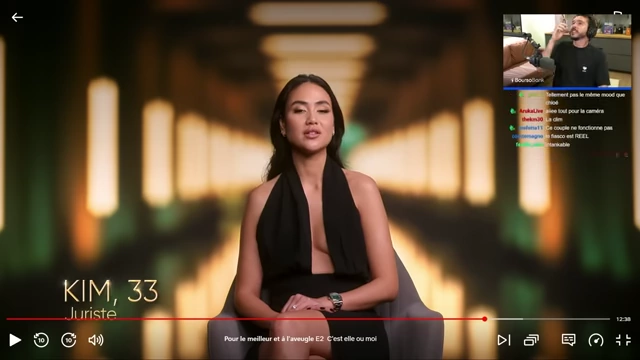 Kim, 33 ans, juriste, exprime ses sentiments persistants pour Thomas malgré les doutes.