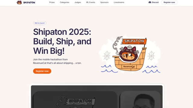 RevenueCat Shipaton 2025, a mobile hackathon