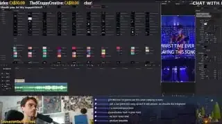 DaVinci Resolve editing a second short with text overlay "FIRST TIME EVER PLAYING THIS SONG" on the video preview