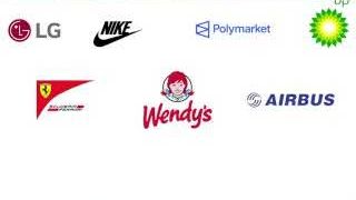 Logos of major corporations that use Palantir Foundry