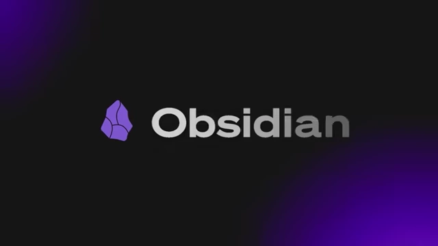 Obsidian的标志