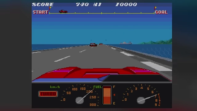 Screenshot from Konami GT, one of the arcade games on the Bubble System.