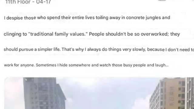 A quote from 'kind traveler' expressing disdain for overworked individuals and his amusement at their rush.