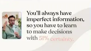 Obama: 51% Certainty for Decisions